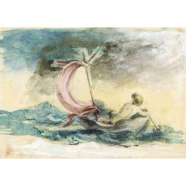 Charles James Lewis, A Voyage of Discovery, Late 19th Century, Watercolour For Sale - Image 3 of 3