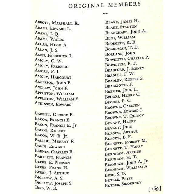 CURTISS, Frederic H. & HEARD, John [211] pp. Privately Printed 1932 First Edition 10 1/2" x 8 1/2" The Country Club,...