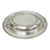 Vintage Modern Silver MFG Co Silver Plated Twin Handle Vegetable Serving Dish For Sale