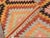 Vintage Turkish Diamond Design Kilim Rug - 110" X 79.5" For Sale - Image 10 of 11
