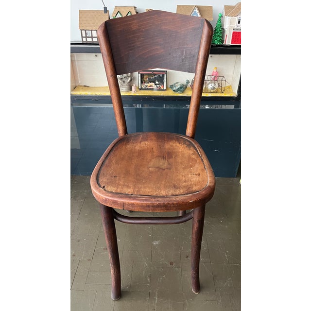 Thonet Antique Bentwood Cafe Chair Thonet P8 For Sale - Image 4 of 8