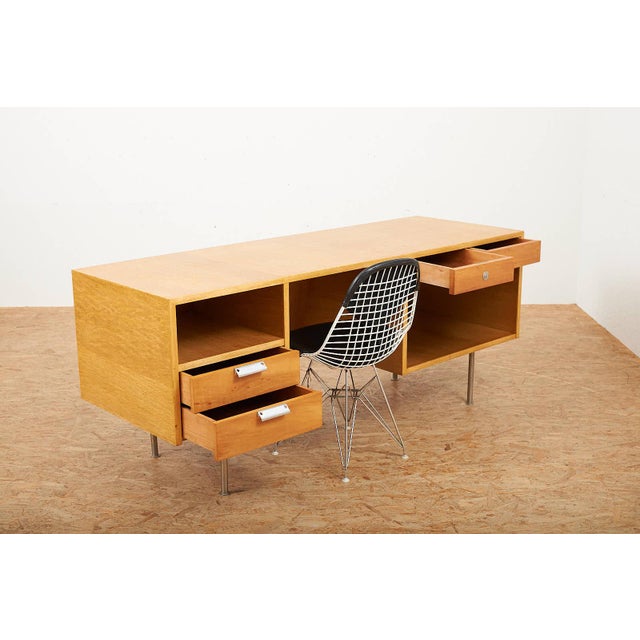 Desk with Round Tube Legs by Erika Schläpfer, 1956 For Sale - Image 11 of 14