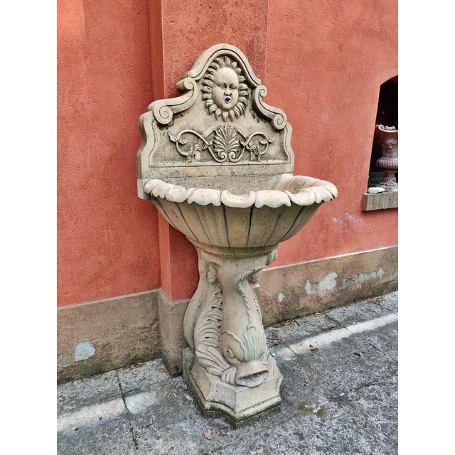 Baroque Nembro Marble Fountain, Venice, 20th Century For Sale - Image 3 of 10