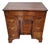 Early 19th C Irish Walnut Lift Top & Fitted Interior Kneehole Desk For Sale