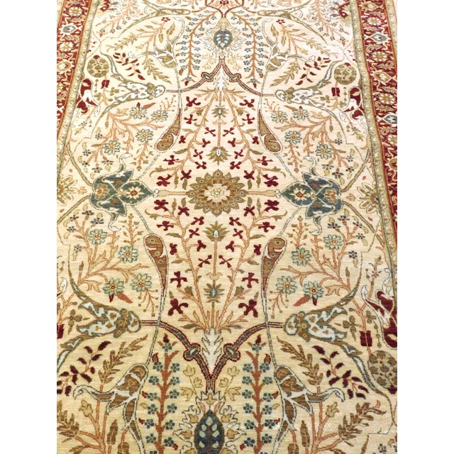 Hand Knotted Indian Runner Rug - 3′3″ × 11'9" For Sale - Image 10 of 18