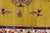 Textile 1970s Vintage Persian Handmade Wool Cotton Yellow Runner Rug For Sale - Image 7 of 11