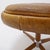 Metal Swivel Ottoman in Brown Leather and Metal Base from de Sede, Switzerland, 1970s For Sale - Image 7 of 16
