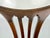Antique Federal Style Mahogany Chair With Cane Seat and Shield Back Detail For Sale - Image 4 of 12