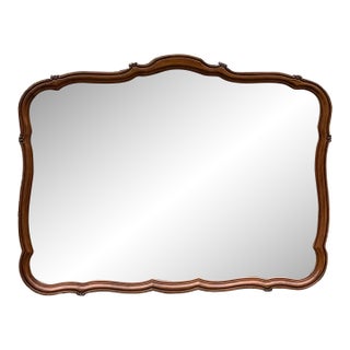 Thomasville Carved French Wall Mirror For Sale