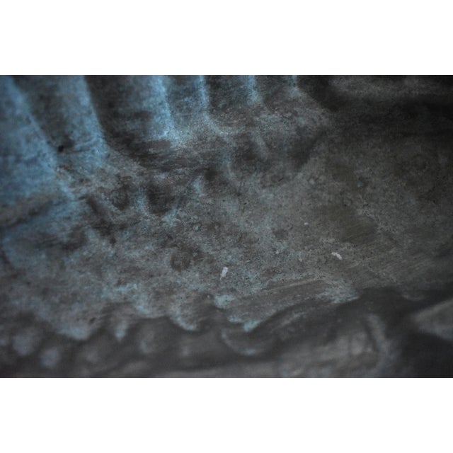 Copper Antique Copper Tin-Lined Fish Mould For Sale - Image 8 of 10