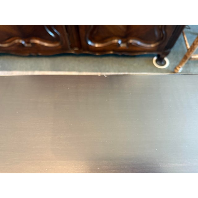 Custom Design Double Pedestal Dining Table For Sale - Image 12 of 12