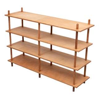 Mid-Century Modern Dutch Stokkenkast Wall Unit by Willem Lutjens, 1950s For Sale