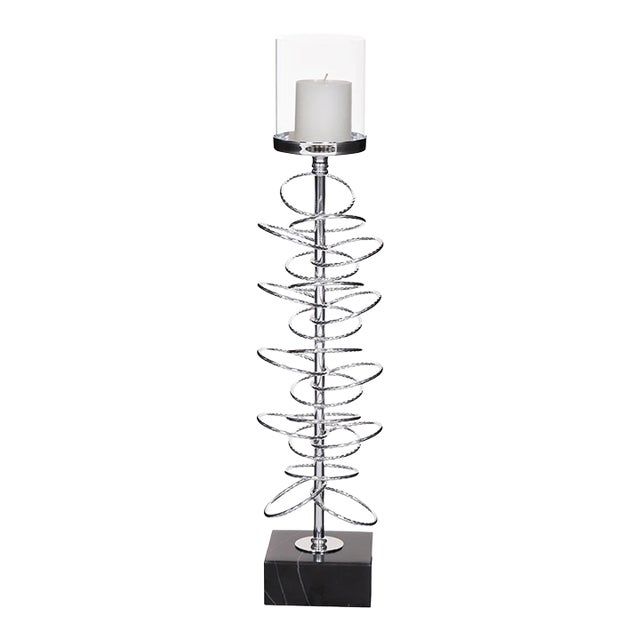 Large Ring Toss Candleholder For Sale