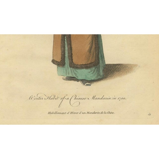 Jefferys, Chinese Mandarin in Winter Court Dress, 1749, Print For Sale - Image 6 of 10