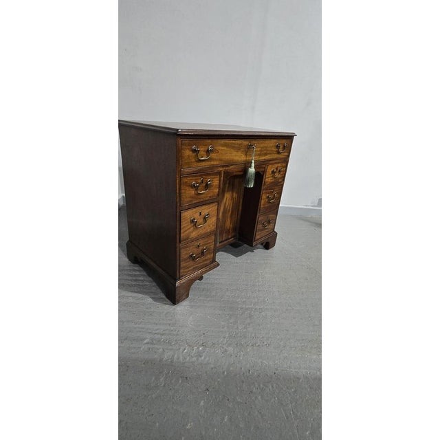 Antique Georgian Mahogany Desk, 1750 For Sale - Image 12 of 18