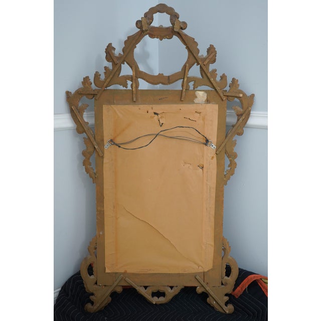 Vintage Venetian Giltwood Frame Mirror For Sale - Image 11 of 12