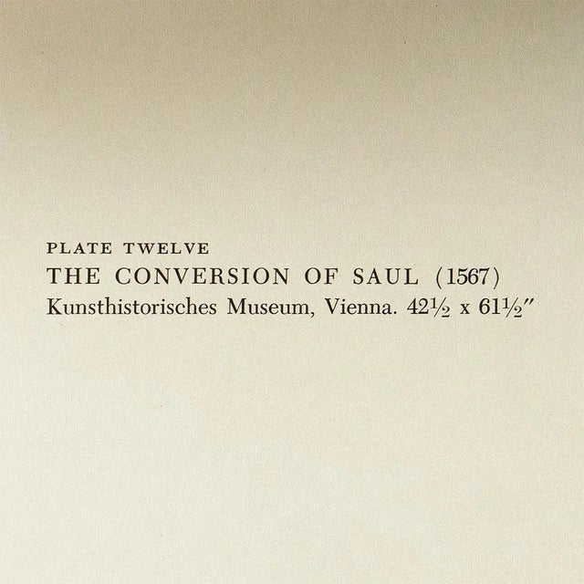 1950s 1954 After P. Bruegel "The Conversion of Saul", First Edition Photogravure For Sale - Image 5 of 8