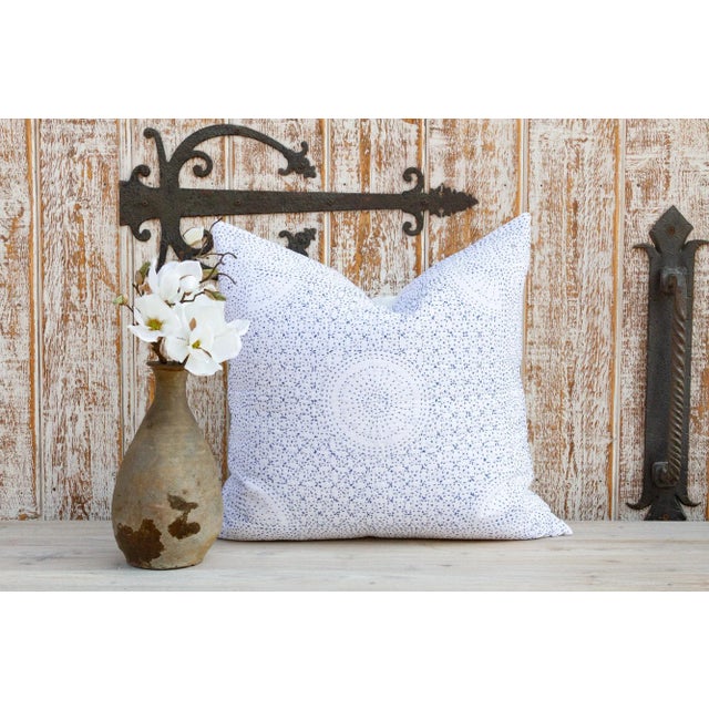 Celebrate the feminine with the handmade Filanan Gudari Pillow. This ornate pillow is cotton based and adorned with the...