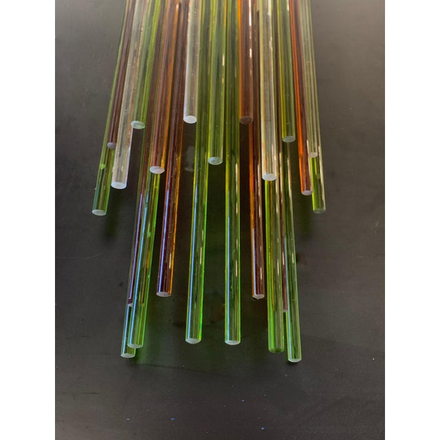 Altobosco Handmade Murano Glass Wall Lamps, 1970s, Set of 2 For Sale - Image 6 of 8