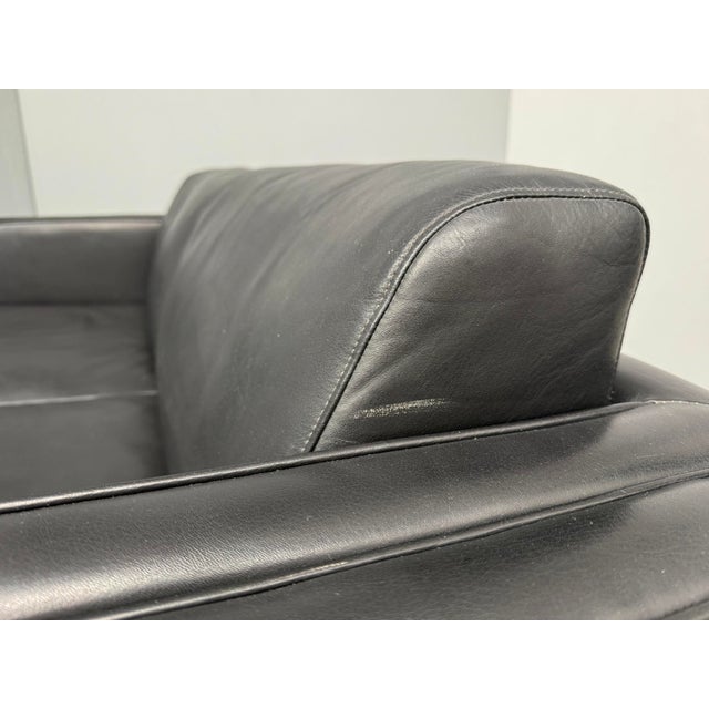 Two-Seater Leather Sofa by Jürgen Lange for Walter Knoll, Germany, 1970s For Sale - Image 10 of 13