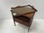 Mahogany Serving Table with Marquetry Net Decoration For Sale - Image 3 of 11
