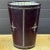 Mid-Century Tooled Oxblood Leather Wastebasket Ships quickly via FedEx/USPS! [Store Ref 12x12x18]