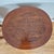 2000s Petite Oval Cherry & Burl Wood Inlay Traditional Side Tables Nightstands W/ Single Drawers, a Pair For Sale - Image 4 of 12