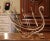 Sculptural and whimsical, this vintage brass magazine rack takes the graceful form of a swan. Crafted in France circa...