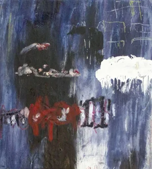 Staring at Wall, Hoping for Meaning, Original, Mixed Media by Brian Jerome