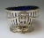 Silver Bowls with Cobalt Blue Glass Liners by Master Bubeniczek, Vienna, Austria, 1900s, Set of 3 For Sale - Image 5 of 13