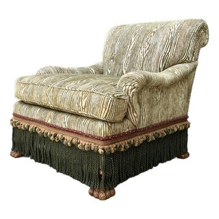 Vintage Lions Paw Lounge Chair For Sale
