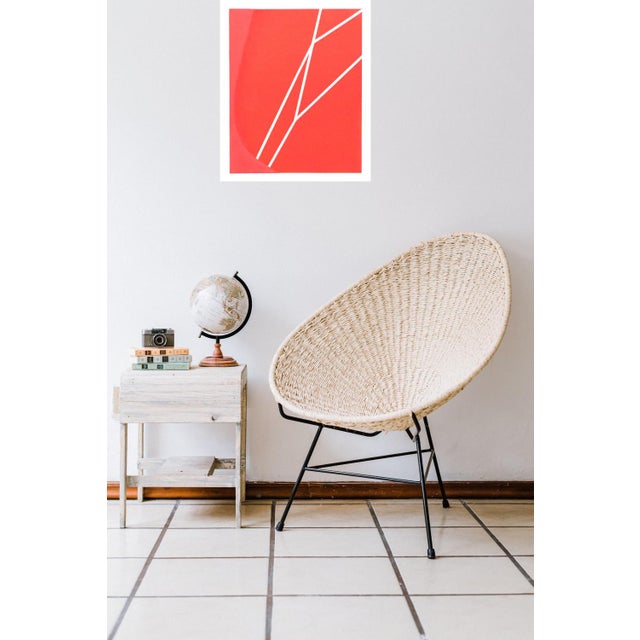 Contemporary "Ebullience" Contemporary Minimalist Geometric Oil Painting by Shyun Song For Sale - Image 3 of 3