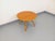 Vintage Round Coffee Table in Rattan and Wood, 1960s For Sale - Image 4 of 14