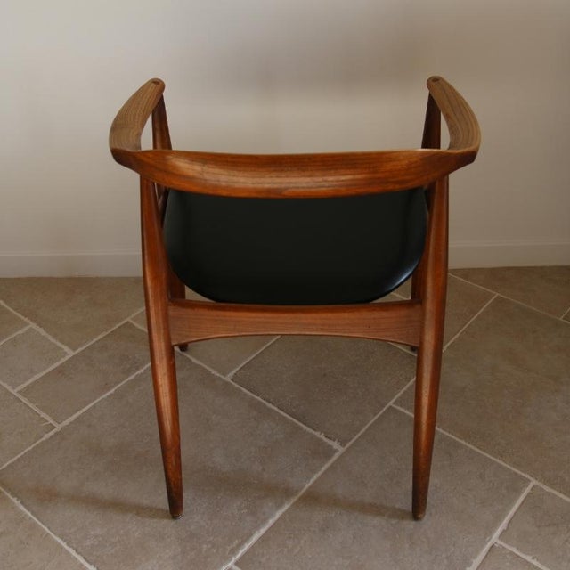 Wood Danish Kennedy Armchair by Niels Eilersen, 1960s For Sale - Image 7 of 18