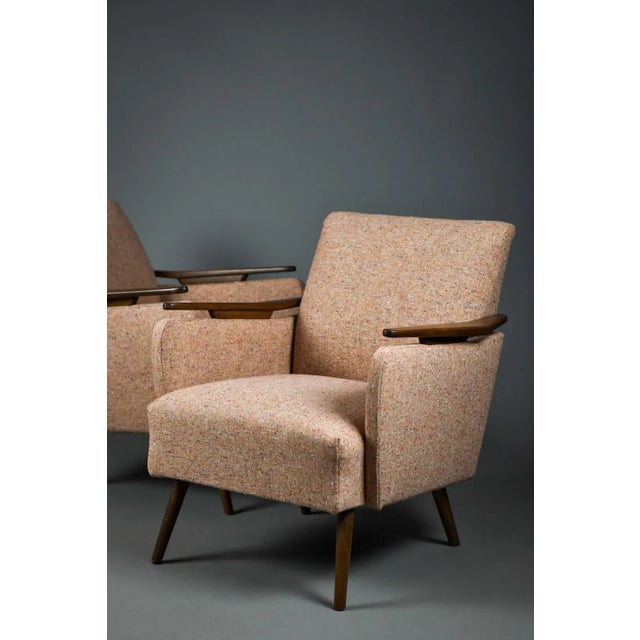 Set of Mid-Century Modern Danish Lounge Chairs, 1950s For Sale - Image 10 of 11