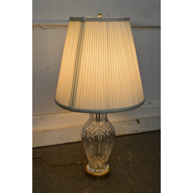 Waterford Wedgwood Crystal Table Lamps - a Pair | Chairish