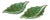 1980s Green Bordallo Pinheiro Cabbage Serving Bowls- a Pair For Sale