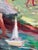 French Post-Impressionist School Artist, Figures on the River, Early 20th Century, Oil on Canvas For Sale - Image 9 of 12