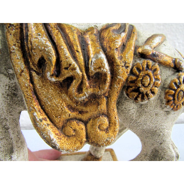 Mid-Century Italian Painted Bronze Horse Figurine Sculpture Signed to Base For Sale - Image 9 of 12