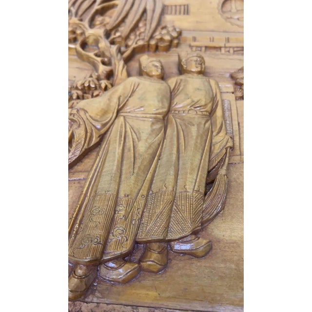 Vintage Asian Hand Carved Ornate Tea/Coffee Table with 5 Nesting Stools This Vintage Asian Hand Carved Ornate Tea/Coffee...