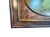 Grand Tour Vintage Italianate Capriccio Landscape Painting in Ornate Oval Inset Frame For Sale - Image 3 of 5