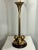 Brass Vintage Chinoiserie "Golden Peaches" Brass Table Lamp For Sale - Image 8 of 11