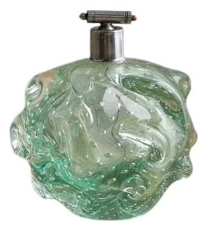 Italian Murano Glass Perfume Atomizer Attributed to Barovier & Toso, 1960s