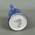 Saucers and Cup in Painted Ceramic, Set of 7 For Sale - Image 6 of 11