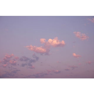 Contemporary Abstract Fine Art Photographic Clouds Color Print For Sale