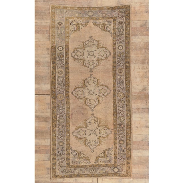 Vintage Turkish Oushak Rug, 05'02 X 10'09 For Sale - Image 10 of 10