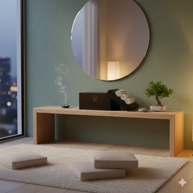 Oxblood Red Oriental Plain Surface Dark Brown Black Wood Small Trunk Chest Box For Sale - Image 8 of 10