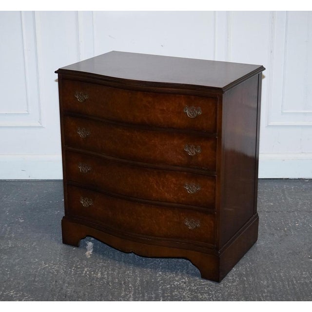 Beautiful Vintage Burr Walnut Chest Of Drawers. Measurements Height - 83 cm Width - 79 cm Depth - 50 cm Please note all...
