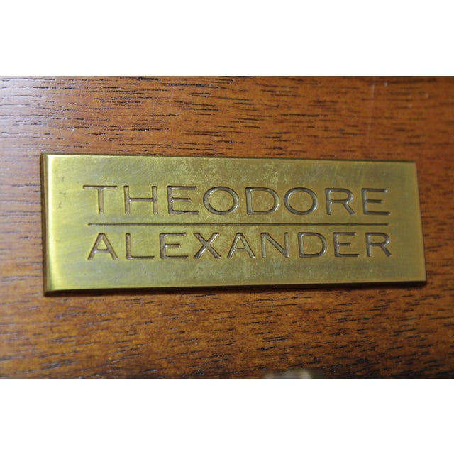 Theodore Alexander Regency Style Black & Gold Sideboard For Sale - Image 18 of 18