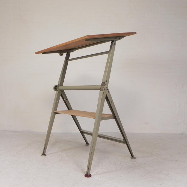 1950s Reply Drawing Board by Wim Rietveld and Friso Kramer for Ahrend de Cirkel, 1959 For Sale - Image 5 of 18